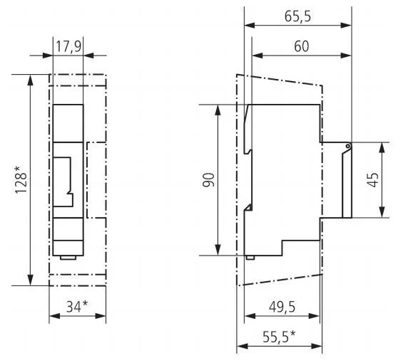 Sul180A Daily Program Timer 1 Channel Analogue 24 Hour Mechanical Time Switch for Time and Light Control