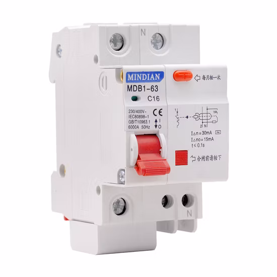 Sassin Super RCBO RCD IEC61009-1 3sb71ln